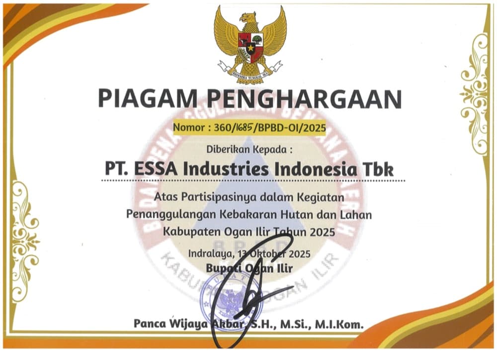 Partisipasi Kegiatan Penanggulangan Kebakaran Hutan dan Lahan Kabupaten Ogan Ilir Tahun 2025 (ESSA)